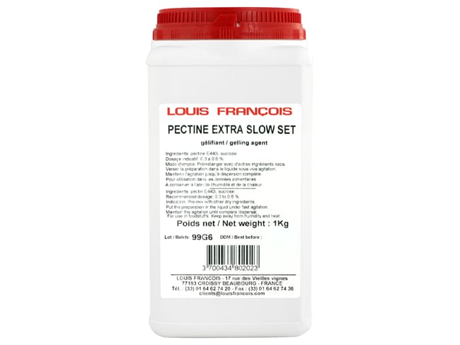 Pectine Extra Slow Set - spéciale confiture - 1 kg - Louis François