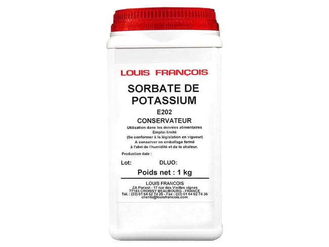 Sorbate de Potassium - 1 kg - Louis François