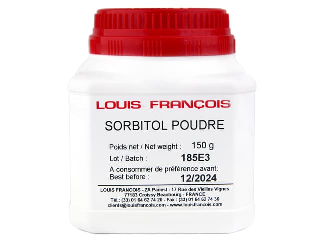 Sorbitol en poudre E420i - 150 g - Louis François