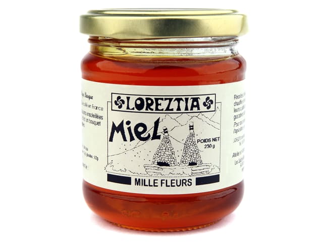 Miel toutes-fleurs - 230 g - Loreztia