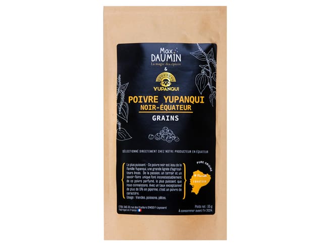 Poivre de Yupanqui noir - 55 g - Max Daumin