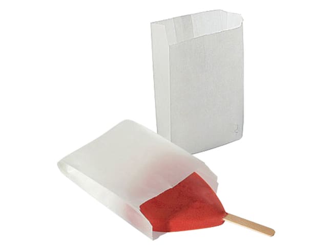 Sachets en papier (x 200) - pour mini bâtonnets glacés - Silikomart