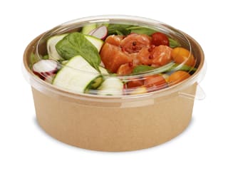 Bol salade carton "Pokepack" (x 10)