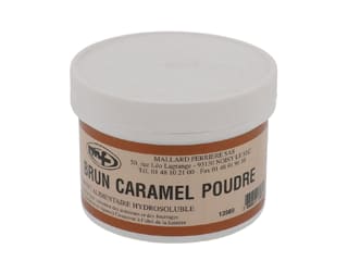 Colorant poudre brun caramel