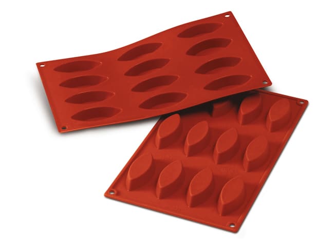 Moule silicone Silicon Flex - 12 barquettes - 30 x 17,5 cm - Silikomart