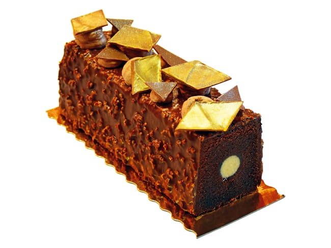 Moule à cake inox - avec insert tube - 25 x 8 x 8 cm - Mallard Ferrière