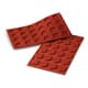 Moule silicone Silicon Flex - 24 mini florentins Ø 3,5 cm - 30 x 17,5 cm - Silikomart