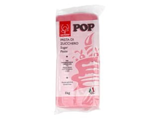 Pâte à sucre rose - Sachet de 1 kg - Modécor