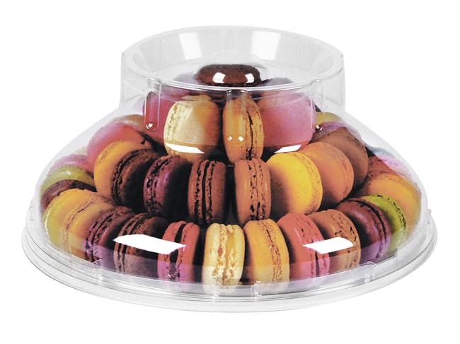 Présentoir mini-pyramide (x 6) - pour macarons - Mallard Ferrière