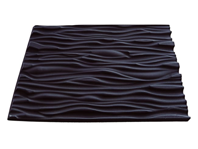 Tapis silicone motif faux bois - pour moule à bûche silicone - Silikomart