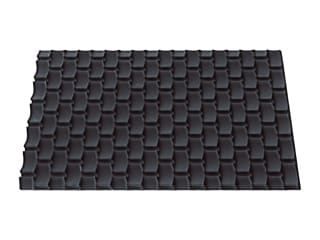 Tapis silicone motif tressé - pour moule à bûche silicone - Silikomart