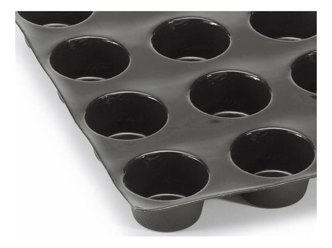 Moule muffins - 60 x 40 cm - Ø 7 cm (24 empreintes) - Flexipan