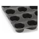 Moule muffins - 60 x 40 cm - Ø 7 cm (24 empreintes) - Flexipan