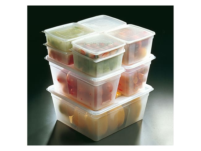 Boîte gastronorme Modulus souple - 17,3 x 16 cm - ht 3,5 cm - Matfer