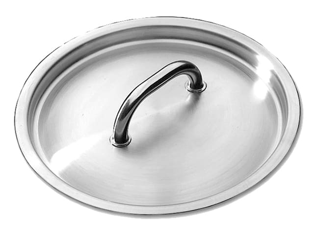 Couvercle inox - gamme Tradition ou Excellence - Ø 18 cm - Matfer