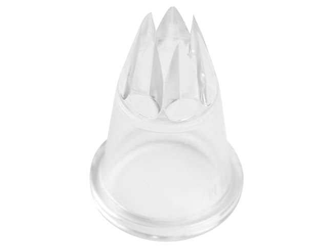 Douille cannelée 7 dents - copolyester - Ø 1,8 cm - F7 - Matfer