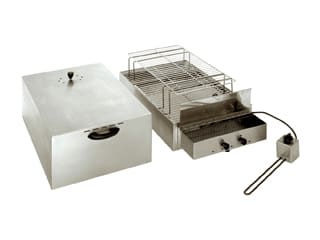 Fumoir inox 2 étages