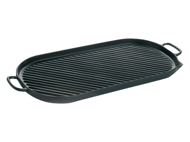 Gril fonte ovale - compatible induction - 53 x 23 cm - Matfer