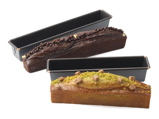 Moule à cake de voyage - Exopan® - 23 x 4,5 x ht 5 cm - Matfer