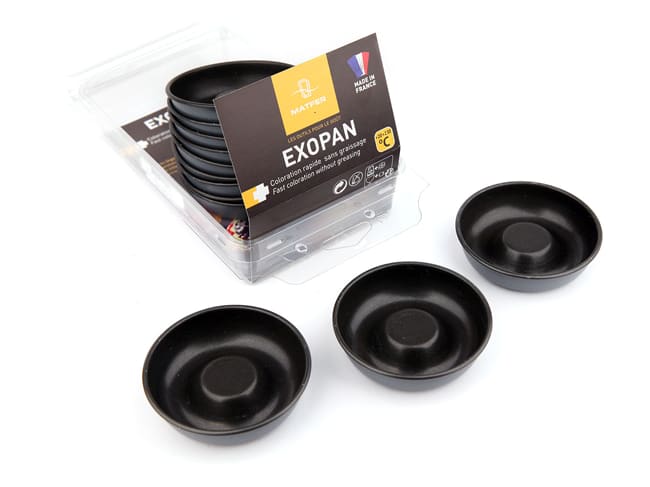 Moule à savarin (x 12) - Exopan® - Ø 8 cm - Matfer