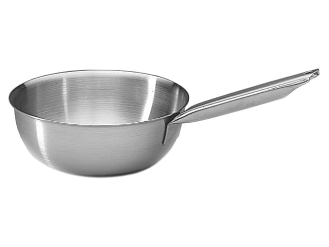 Sauteuse évasée inox - gamme Tradition - Ø 28 cm - Matfer