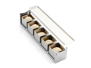 Attelage 5 mini cubes inox