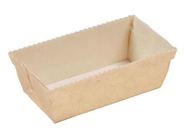 Moule de cuisson carton (x 75) - Easy Bake - 8 x 4 x ht 4 cm - Nordia