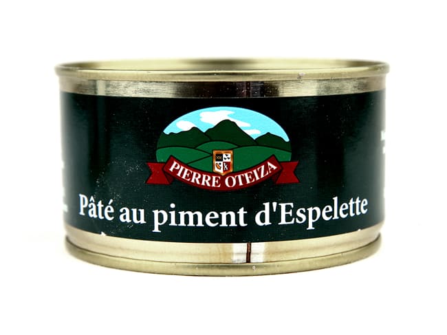 Pâté au piment d'Espelette - 190 g - Pierre Oteiza