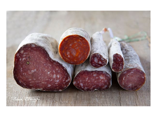 Saucisson des Aldudes - minimum 280 g - Pierre Oteiza