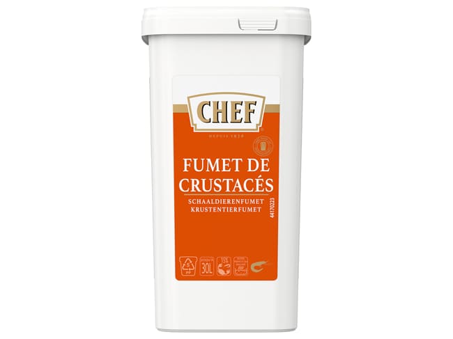 Fumet de crustacés - 900 g - Chef®