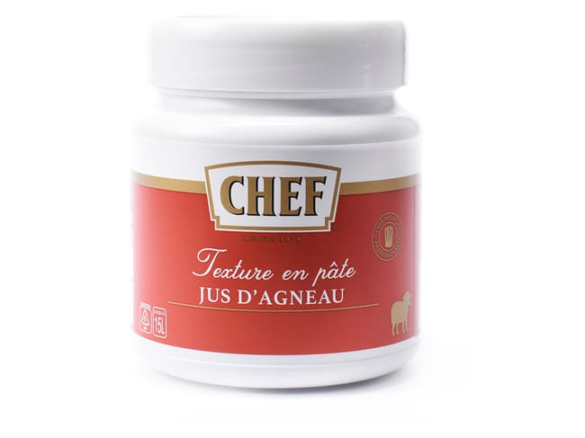 Jus d'agneau Premium 640 g - en pâte - Chef®