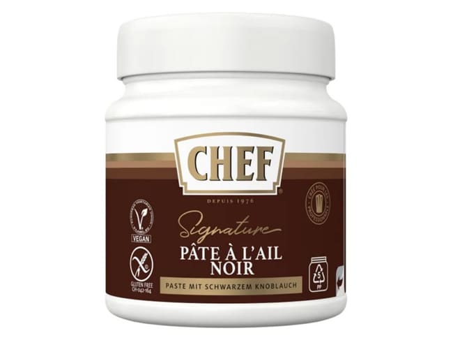 Pâte à l'ail noir 450g - Chef®