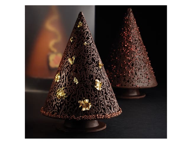 Moule chocolat sapin de Noël - Cône - Pavoni