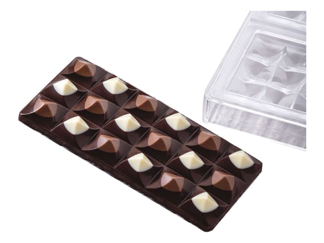 Moule chocolat - Moulin - 3 tablettes - Pavoni