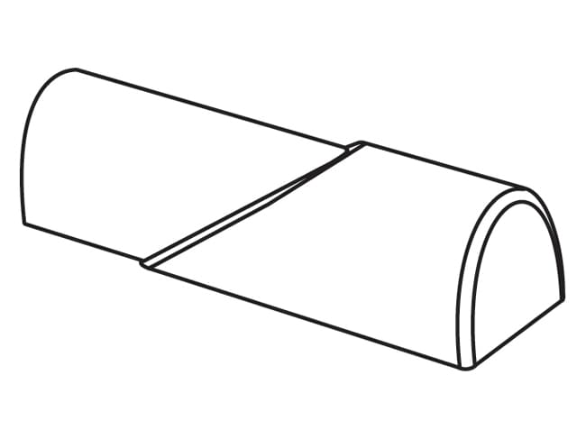 Moule silicone Pavoflex - 20 bandes rondes - 60 x 40 cm - Pavoni