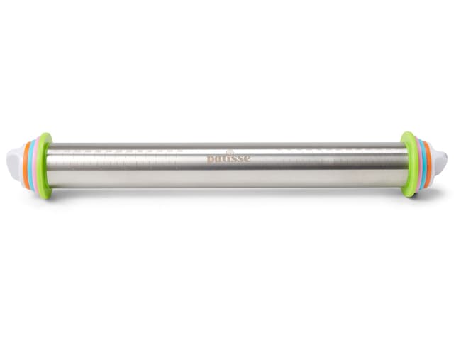 Rouleau laminoir inox - Long 43 cm - Patisse