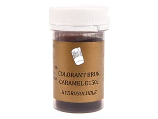 Colorant alimentaire brun caramel - hydrosoluble - 10 g - Selectarôme