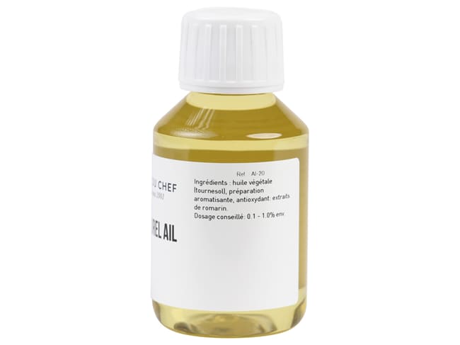 Arôme naturel ail - liposoluble - 115 ml - Selectarôme