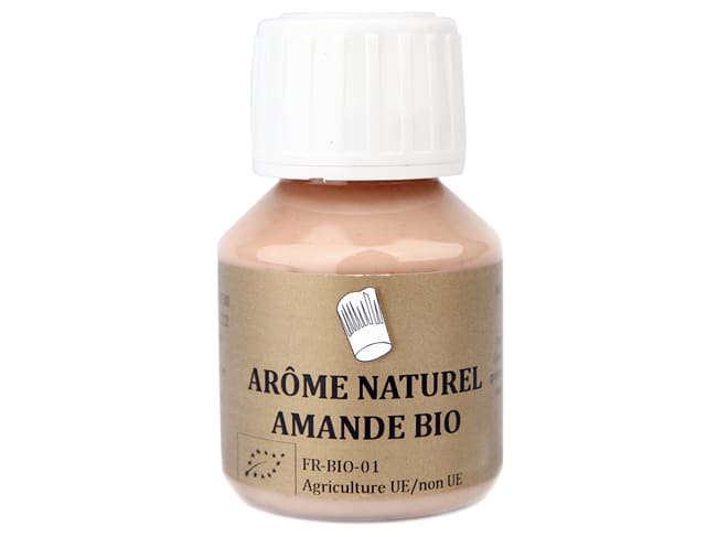 Arôme Bio amande - hydrosoluble - 58 ml - Selectarôme