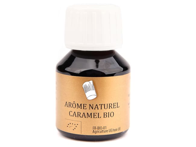 Arôme Bio caramel - hydrosoluble - 1 litre - Selectarôme