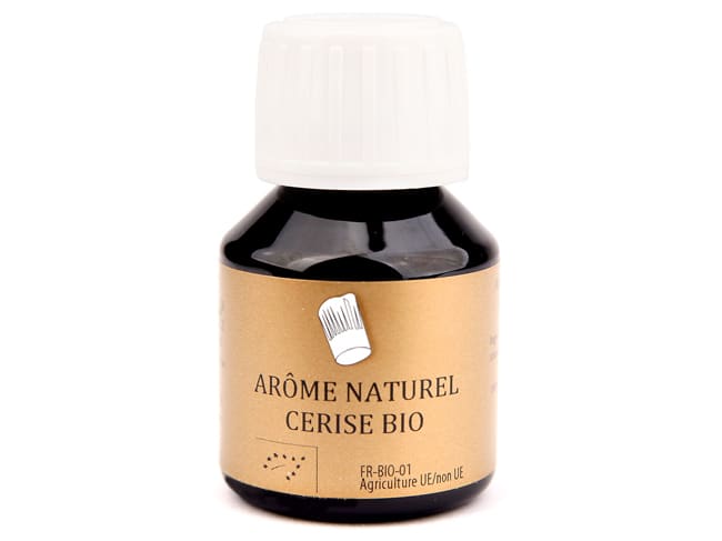 Arôme Bio cerise - hydrosoluble - 115 ml - Selectarôme