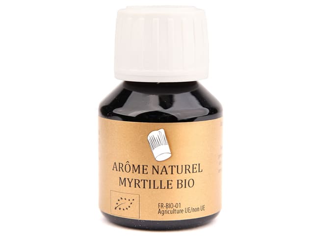 Arôme Bio myrtille - hydrosoluble - 58 ml - Selectarôme