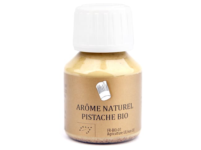 Arôme Bio pistache - hydrosoluble - 58 ml - Selectarôme