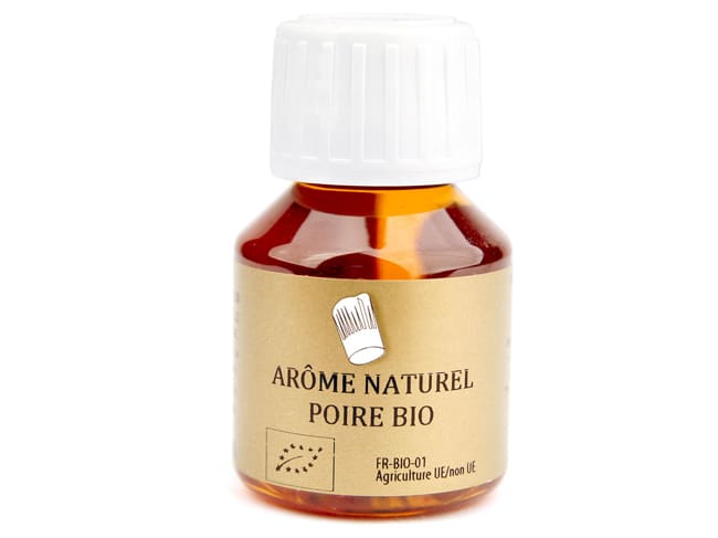 Arôme Bio poire - hydrosoluble - 115 ml - Selectarôme