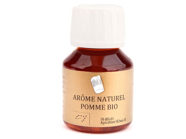 Arôme Bio pomme - hydrosoluble - 115 ml - Selectarôme