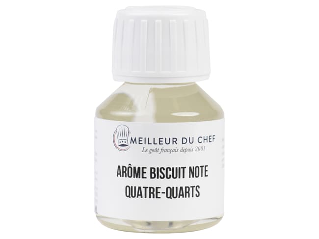 Arôme biscuit quatre-quarts - hydrosoluble - 500 ml - Selectarôme