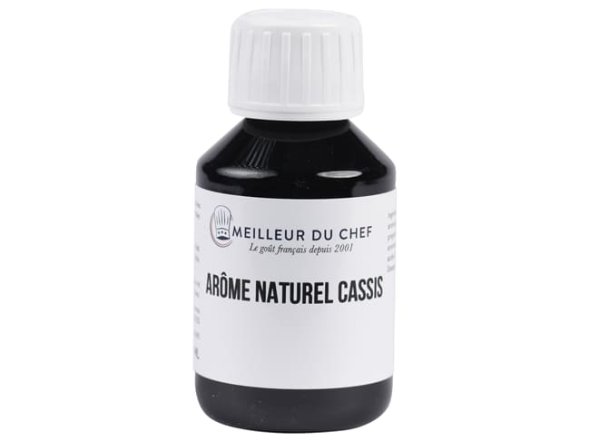 Arôme naturel cassis - hydrosoluble - 58 ml - Selectarôme