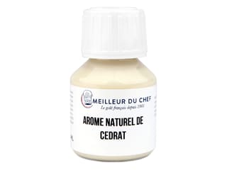 Arôme naturel cédrat - hydrosoluble - 58 ml - Selectarôme