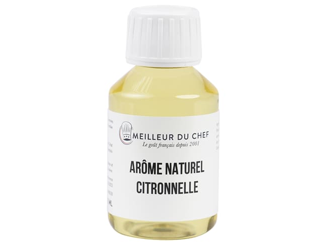 Arôme naturel citronnelle - liposoluble - 1 litre - Selectarôme