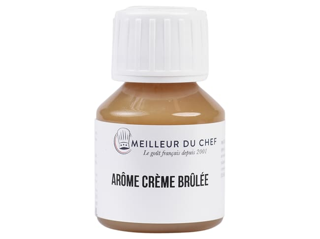 Arôme crème brûlée - hydrosoluble - 1 litre - Selectarôme